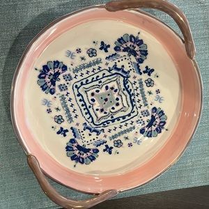 Anthropology- Beautiful Blue Moroccan Serving Dish - NWOT ✨